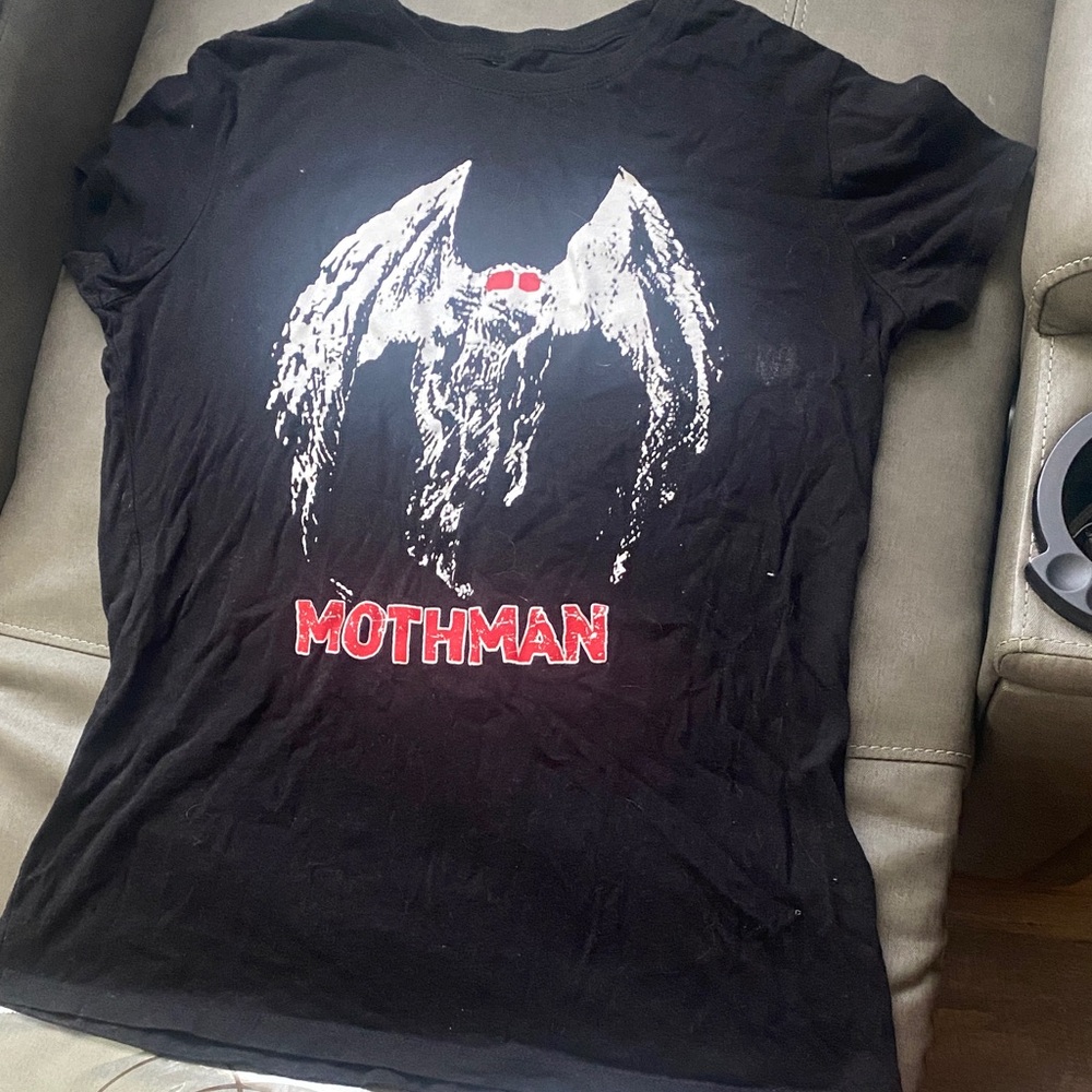 Mothman Black Graphic T-Shirt